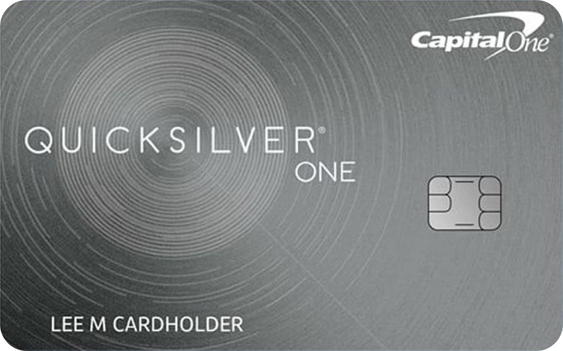 Capital One QuicksilverOne Cash Rewards Credit Card