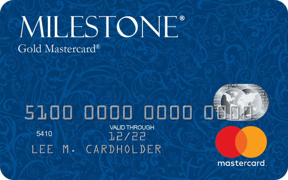 Milestone&reg; Gold MasterCard&reg;