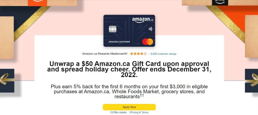 Amazon.ca Rewards Mastercard