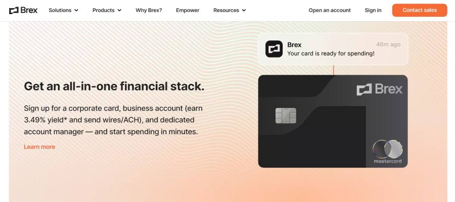 Brex 30 Card &mdash; Business Credit Card